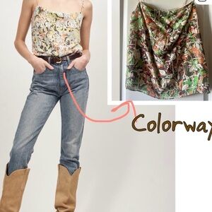 Equipment Anisa Silk Camisole size Small